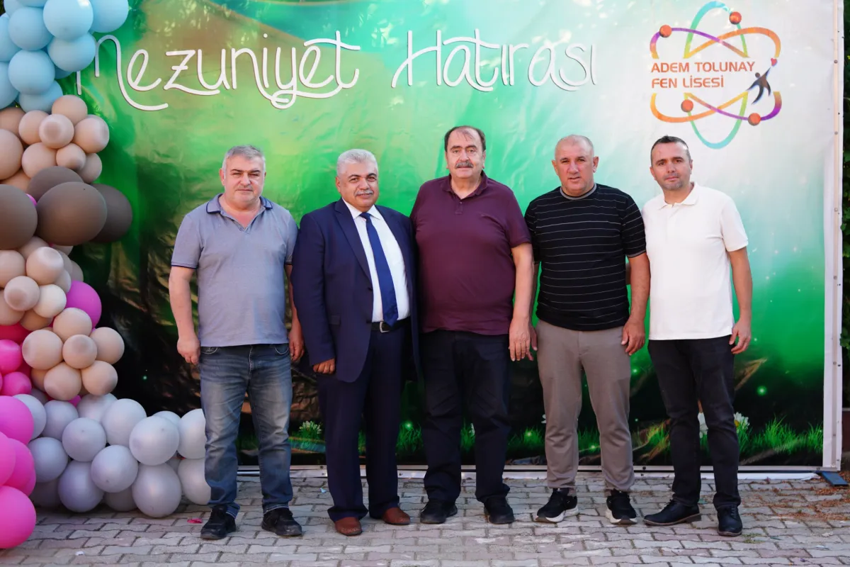 Adem Tolunay Fen Lisesi’nde Mezuniyet Heyecanı Yaşandı
