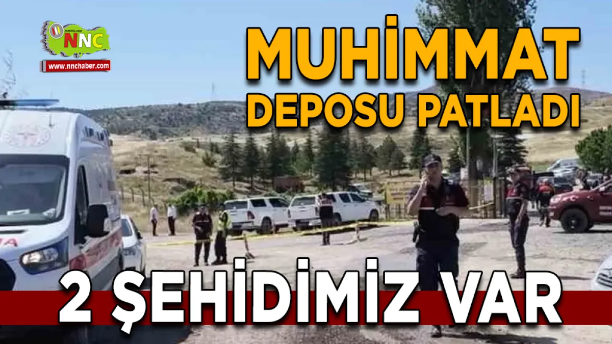 Son dakika: Kırıkkale'de mühimmat deposunda patlama