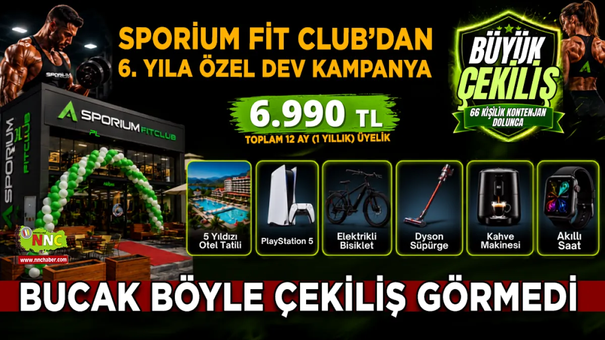 Sporium Fit Club’dan 6. yıla özel dev kampanya