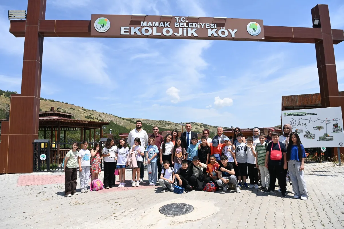 14 Bin Öğrenci Gökçeyurt Ekolojik Köyü'nde Doğayla Buluştu