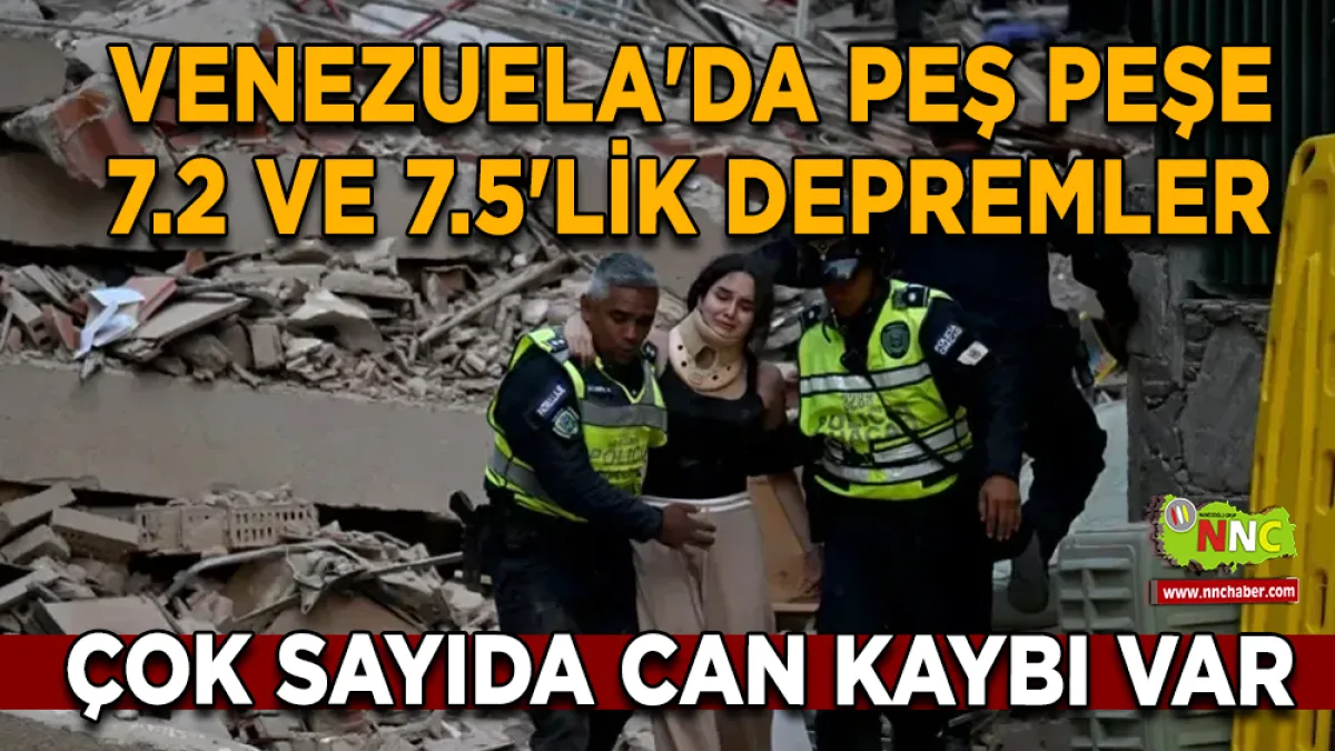 Venezuela’da Peş Peşe İki Büyük Deprem: Olağanüstü Hal İlan Edildi