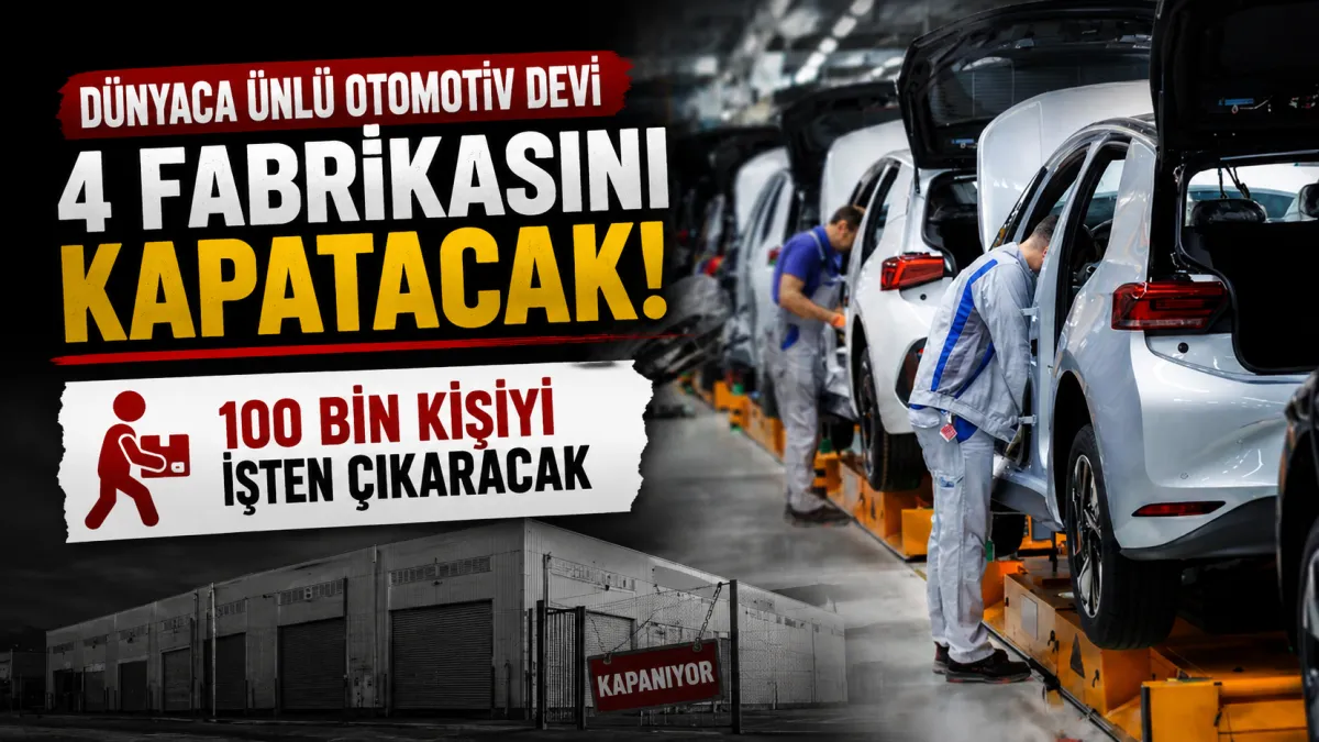 Volkswagen’de 100 Bin Kişilik İşten Çıkarma İddiası