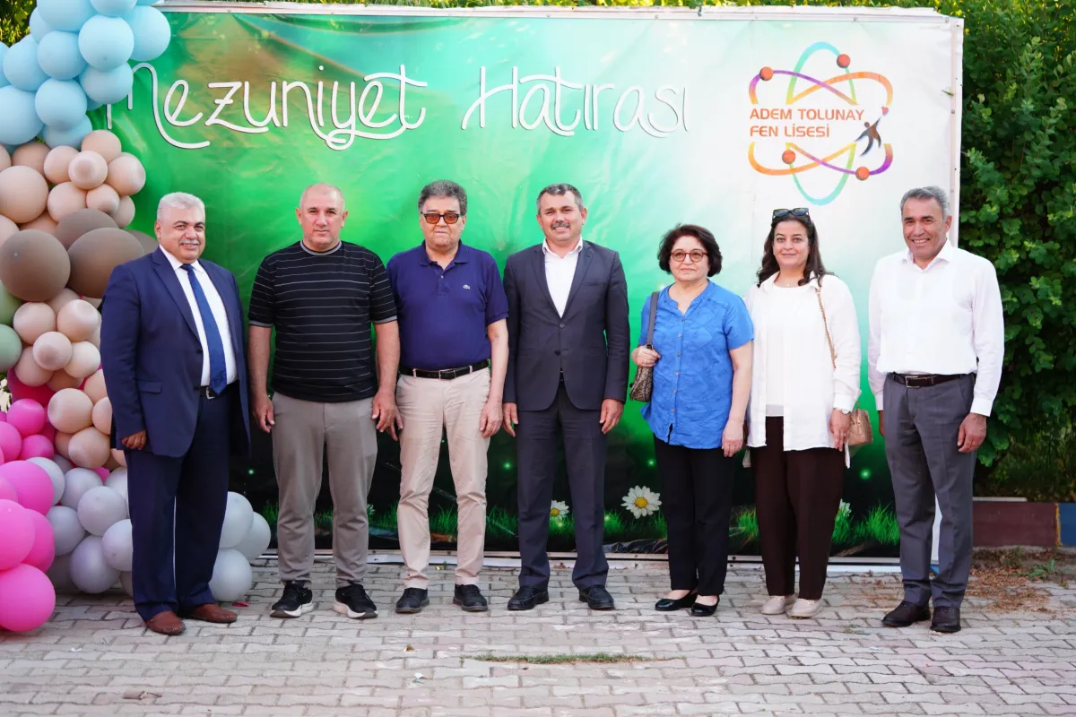 Adem Tolunay Fen Lisesi’nde Mezuniyet Heyecanı Yaşandı