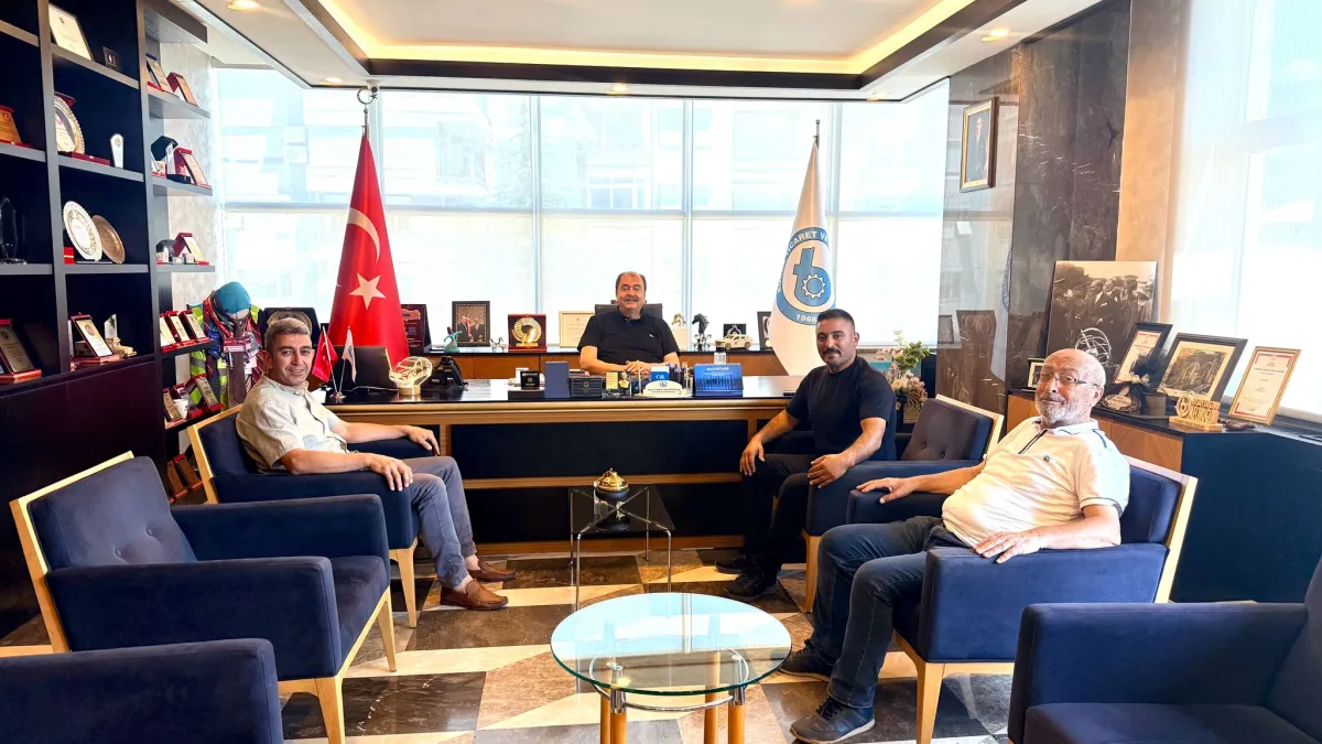 Muhtarlardan Bucak TSO Başkanı Meçikoğlu’na ziyaret