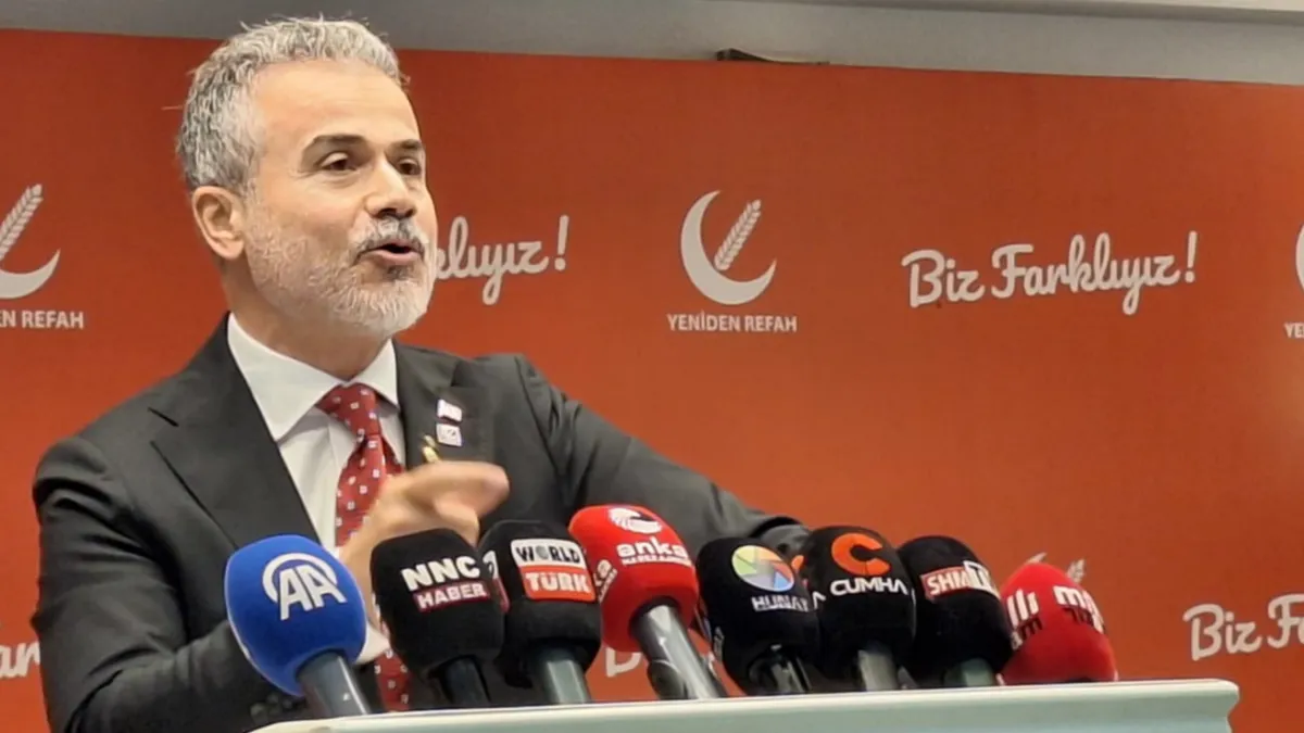 YENİDEN REFAH PARTİSİ'NDEN GÜNDEM DEĞERLENDİRMESİ: "YENİ PARTİ DEĞİL, CHP'YE SAHİP ÇIKIN"