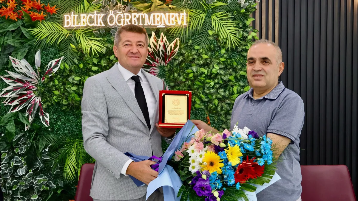 5 yıllık şube müdürüne veda