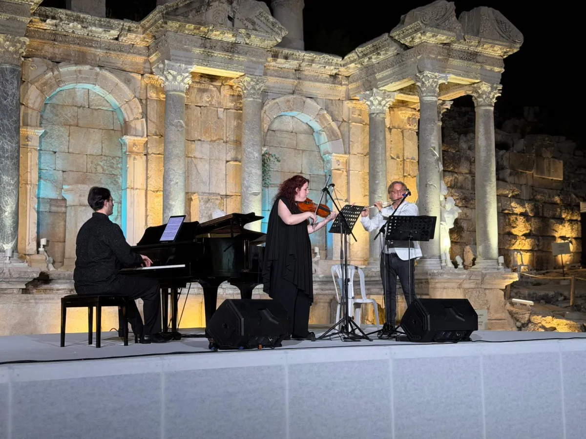 Tarihin kalbinde İdil Biret'e vefa Sagalassos'ta unutulmaz gala konseri