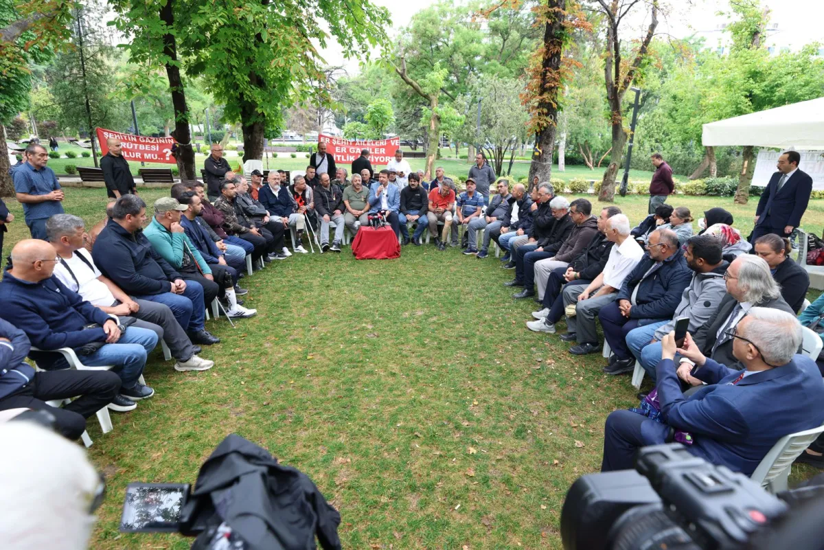 Mahmut Arıkan’dan Güvenpark’ta Gazi ve Şehit Yakınlarına Destek: “Bu Düzen Bozuk Bir Düzen”