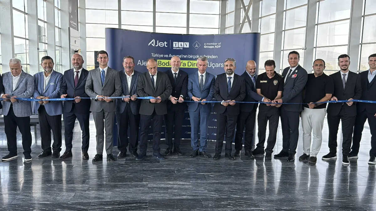 AJet, Milas-Bodrum Havalimanı'ndan Avrupa’ya direkt seferlere başladı