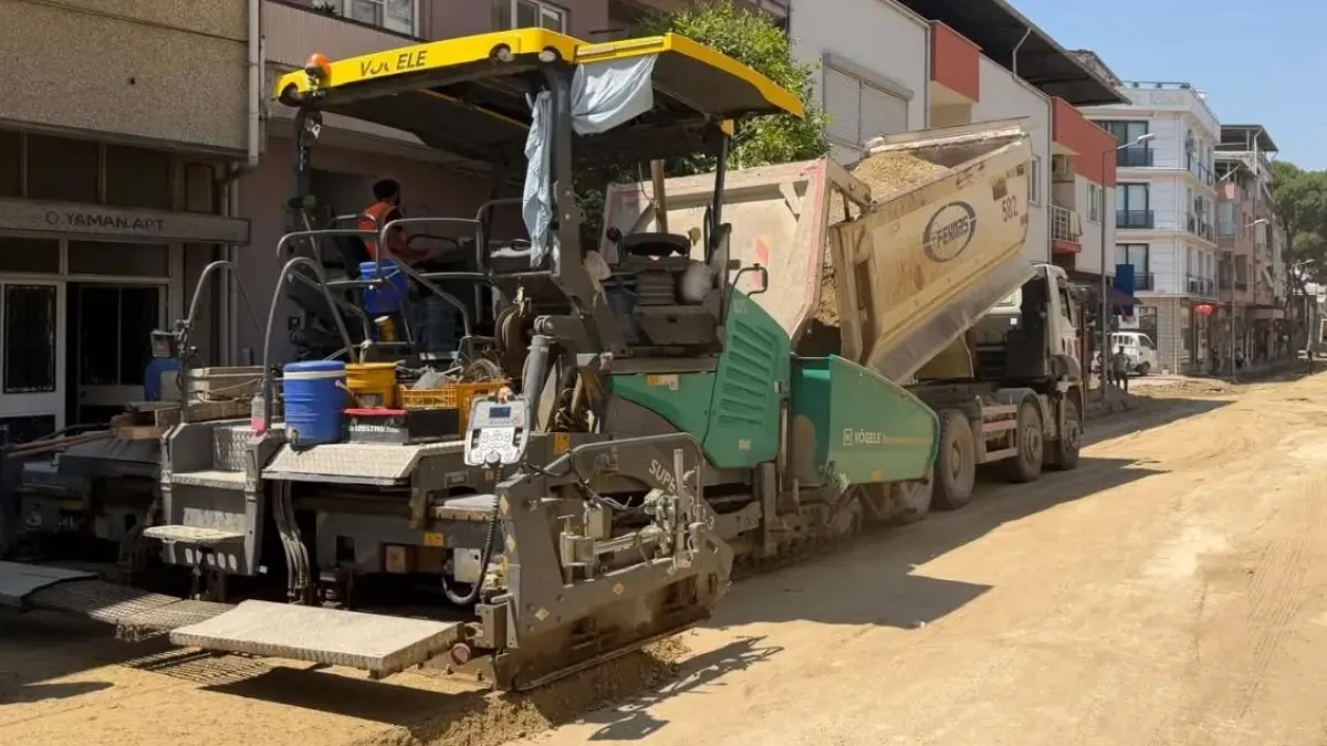 Aydın Yenipazar' da ulaşım çalışmaları devam ediyor