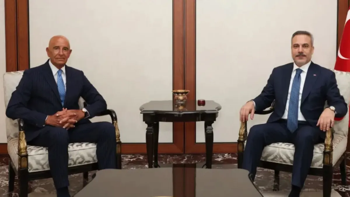 Bakan Fidan, NATO Zirvesi Öncesi ABD Büyükelçisi Barrack'ı Kabul Etti