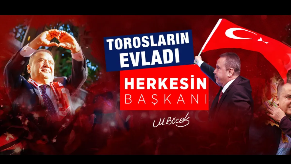 Başkan Muhittin Böcek’ten sitemkar Mektup