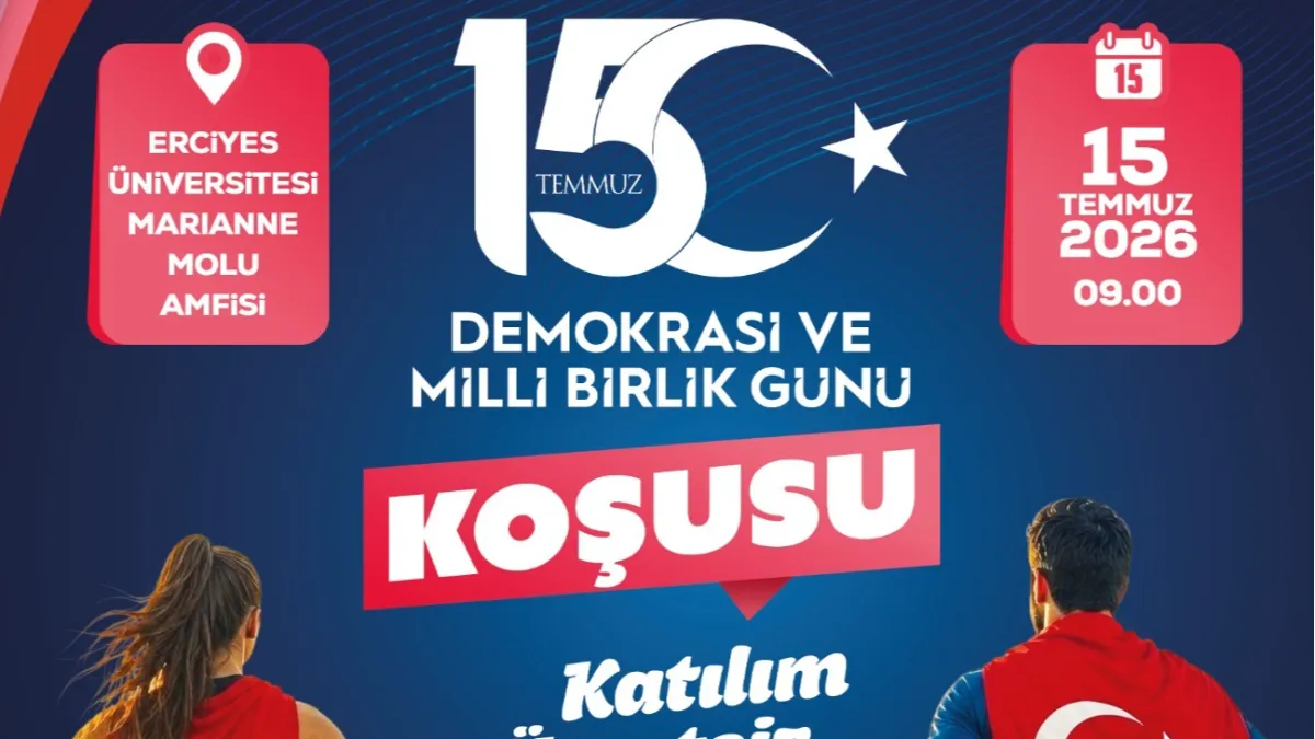 Büyükşehirden 15 Temmuz Demokrasi ve Milli Birlik Günü’ne anlamlı koşu