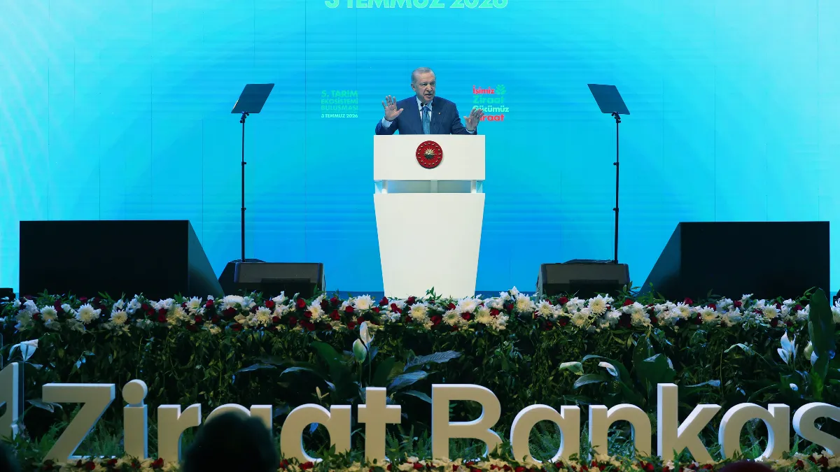 Cumhurbaşkanı Erdoğan'dan muhalefete tepki: "Dünyada ve Türkiye'de tarımın geldiği seviyeden haberleri yok"