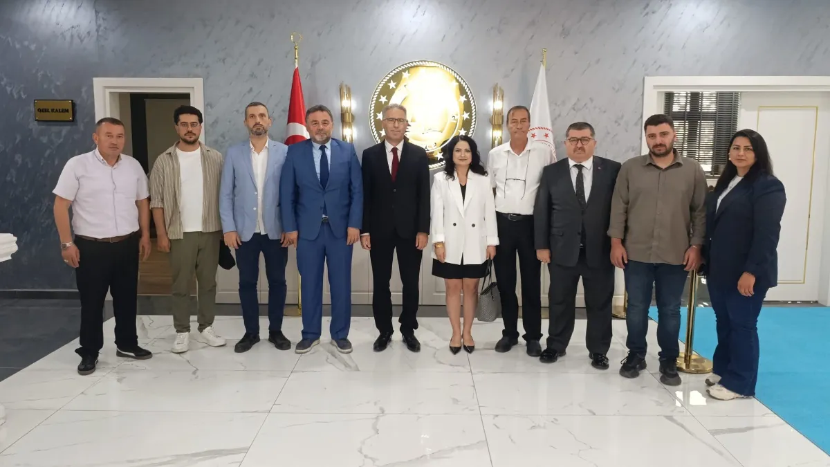 DÇGC Başsavcı Ünalan’a hayırlı olsun ziyareti