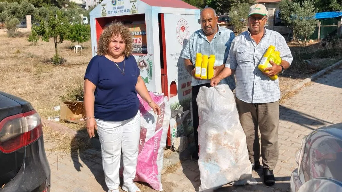 Didim'de çiftçilere zirai atık ambalaj çağrısı
