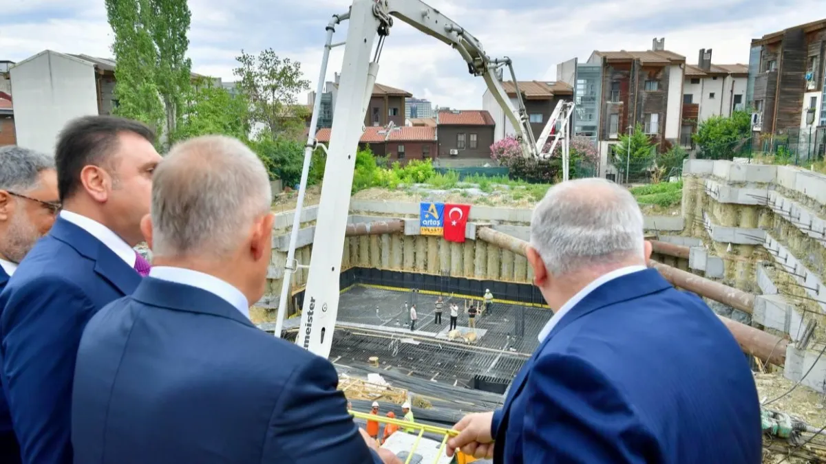 Fatih’te Neslişah Sultan İlkokulu’nun temeli atıldı