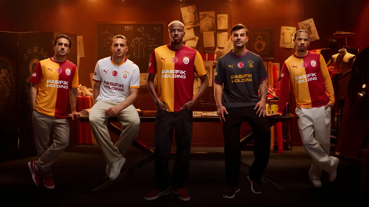 Galatasaray’ın yeni sezon formaları tanıtıldı