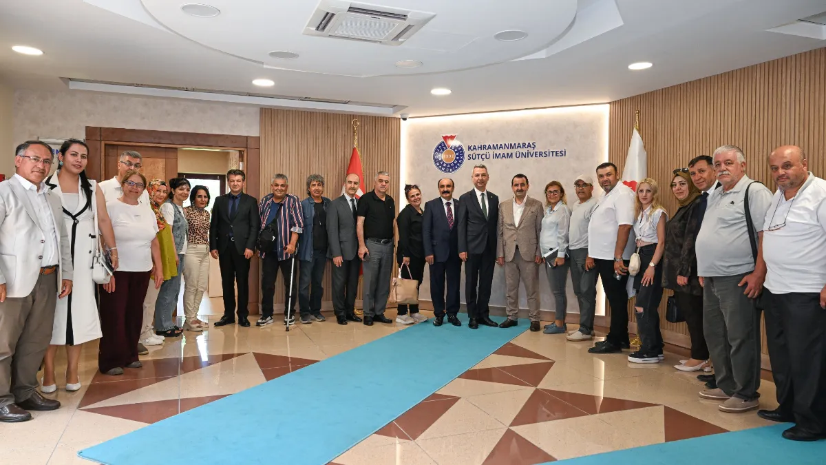 Kahramanmaraş'ta Heyecan Veren Görüşme! Rektör Okumuş Gazetecilere Tek Tek Açıkladı: Listede Hedef Değişti!