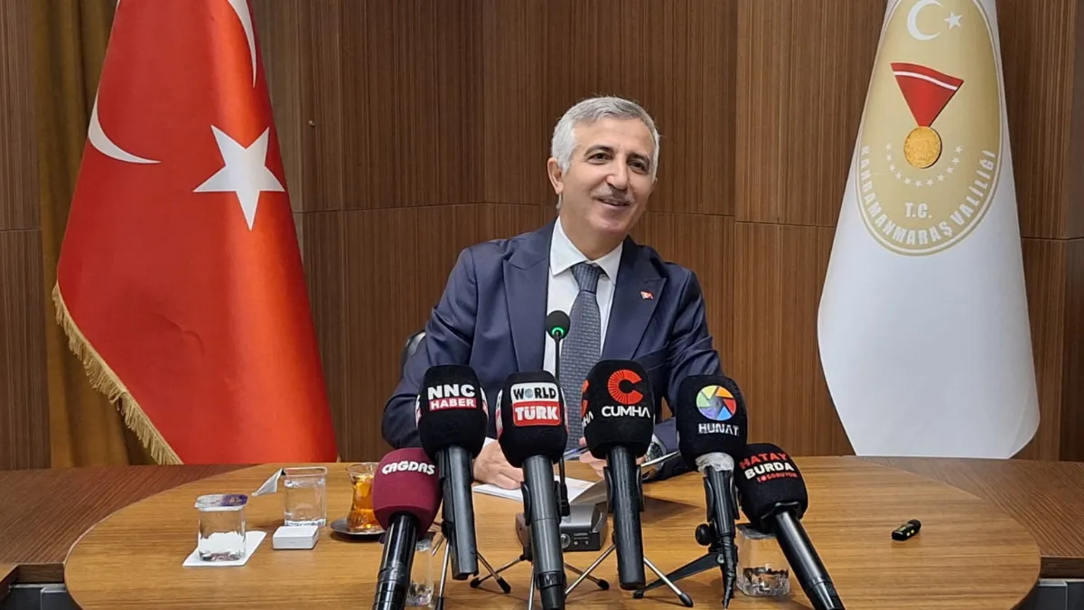 Kahramanmaraş'ta Tarihi Gün! Vali Ünlüer Müjdeyi Gazetecilere Verdi: O Görüntü Artık Tarih Oluyor!