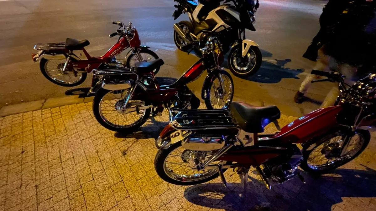 Karaman'da modifiyeli motosikletlere 344 bin lira ceza kesildi
