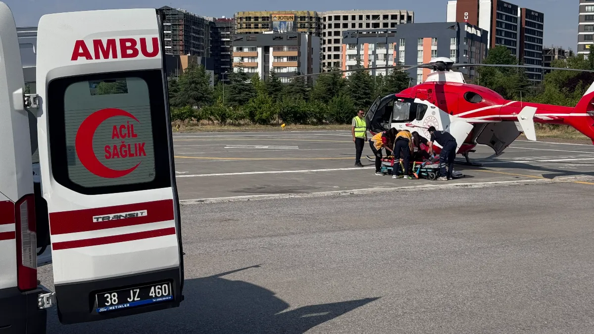 Kayseri'de 87 bin kişi ambulansla hastaneye nakledildi