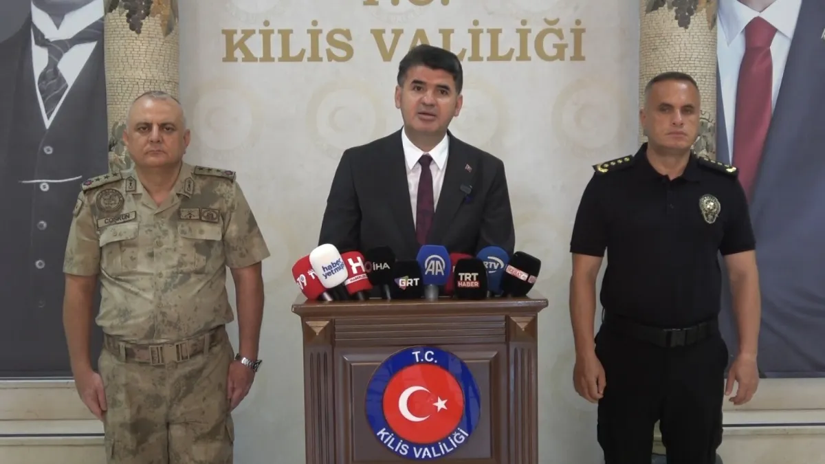 Kilis'te 3 ayda 138 terör operasyonu, 2 organize suç çetesi çökertildi
