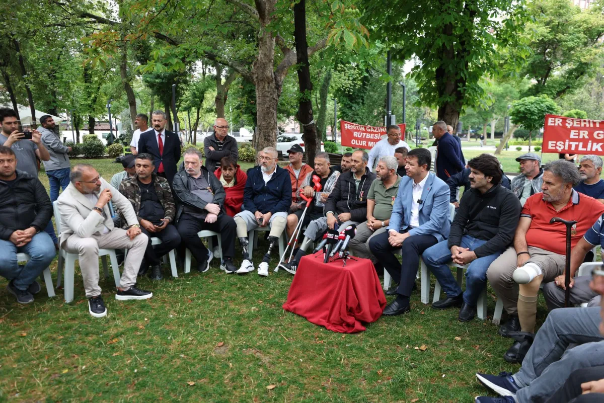 Mahmut Arıkan’dan Güvenpark’ta Gazi ve Şehit Yakınlarına Destek: “Bu Düzen Bozuk Bir Düzen”