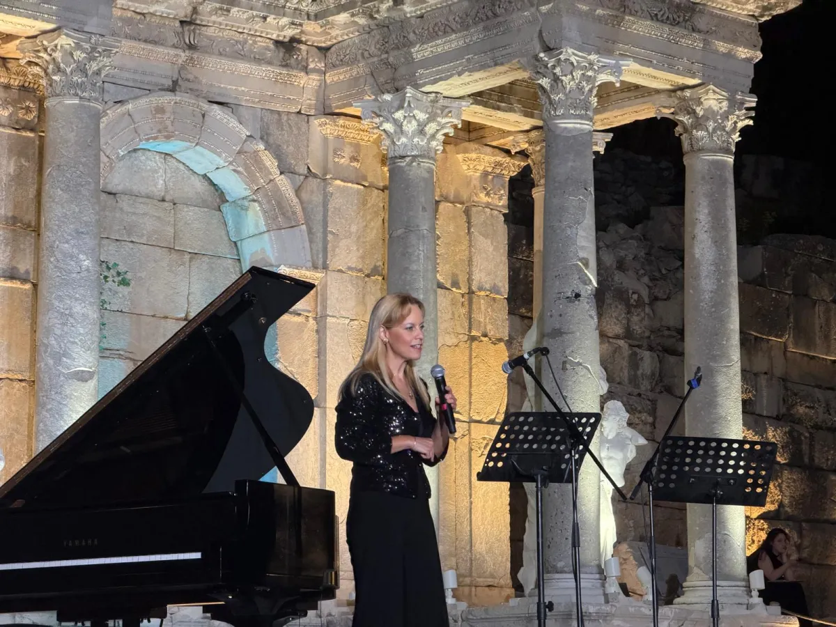 Tarihin kalbinde İdil Biret'e vefa Sagalassos'ta unutulmaz gala konseri