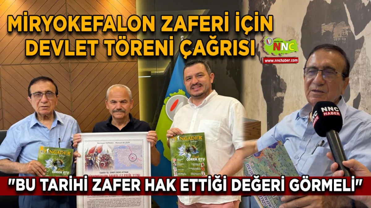 Miryokefalon Zaferi için devlet töreni çağrısı "Bu tarihi zafer hak ettiği değeri görmeli"