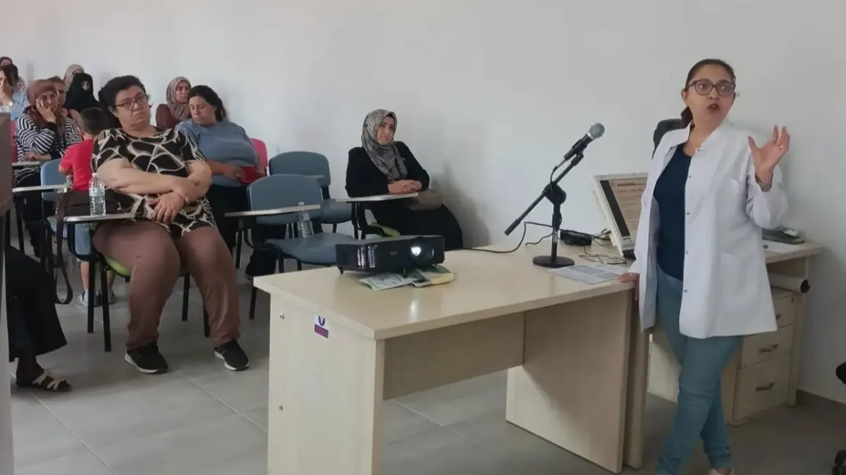 Nazilli'de kadın sağlığı, narkotik ve mahremiyet konularında eğitim verildi
