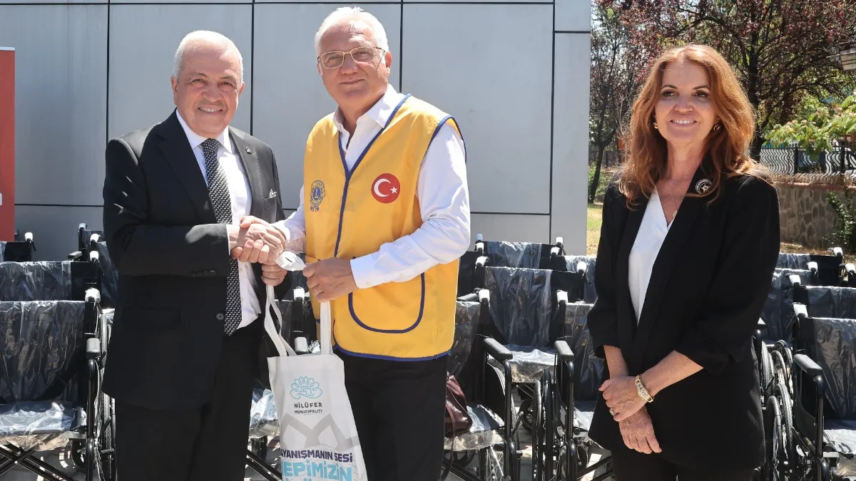 Nilüfer’de engelsiz dayanışma