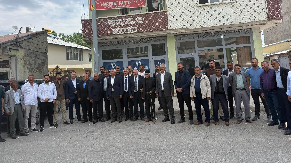 Şahin Yaman, MHP Patnos İlçe Başkanı Seçildi