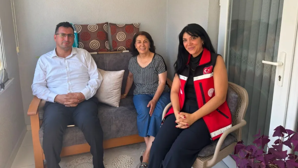 Şehit ailesine sene-i devriye ziyareti