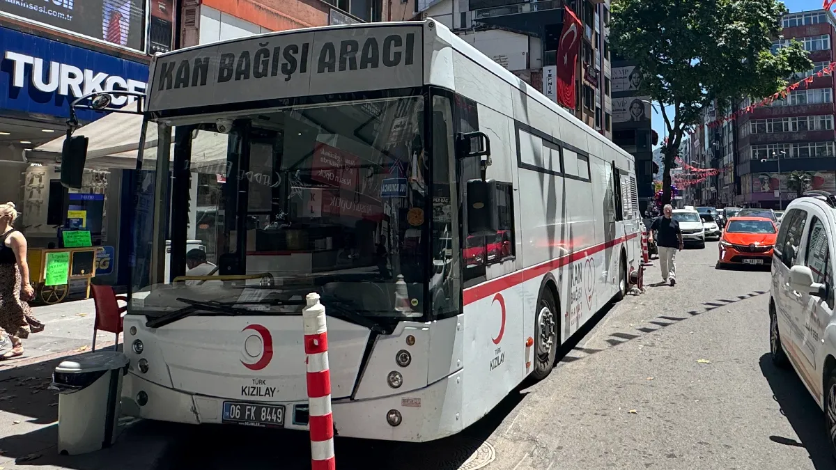 Türk Kızılayı Zonguldak şubesinden kan bağışı kampanyası