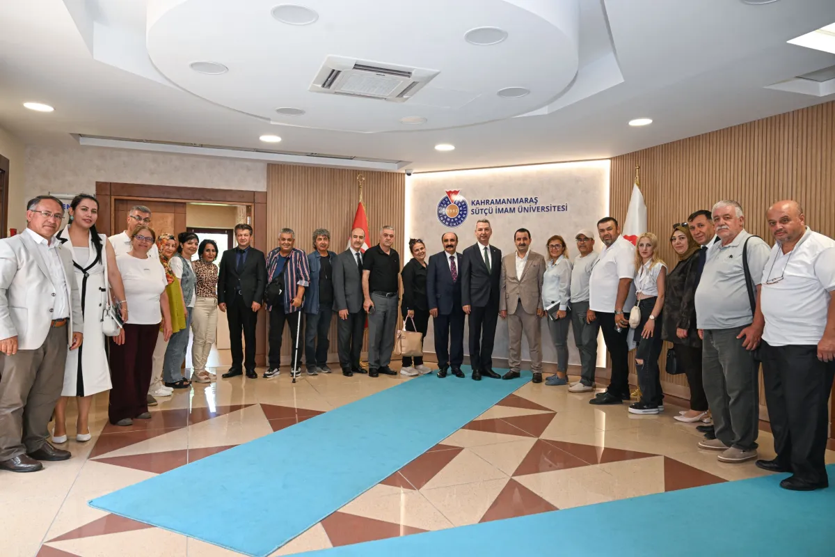 Kahramanmaraş'ta Heyecan Veren Görüşme! Rektör Okumuş Gazetecilere Tek Tek Açıkladı: Listede Hedef Değişti!