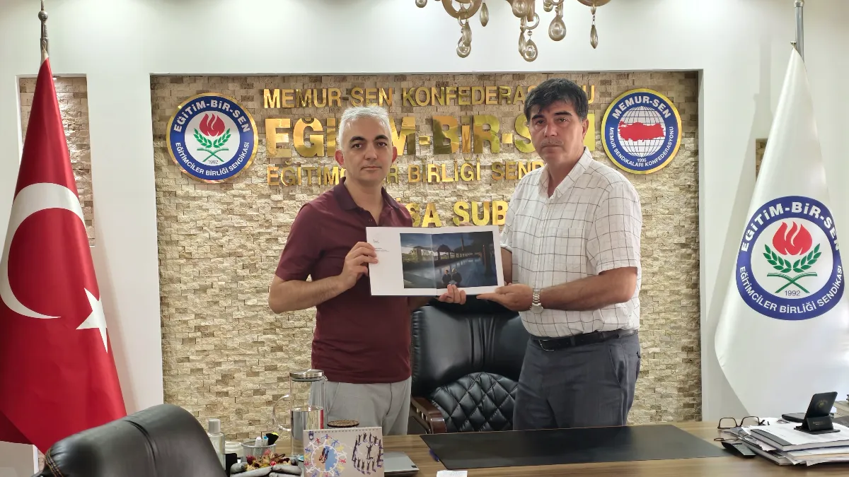 Yasav, Türkiye birincisi İsmail Aybey'i ağırladı