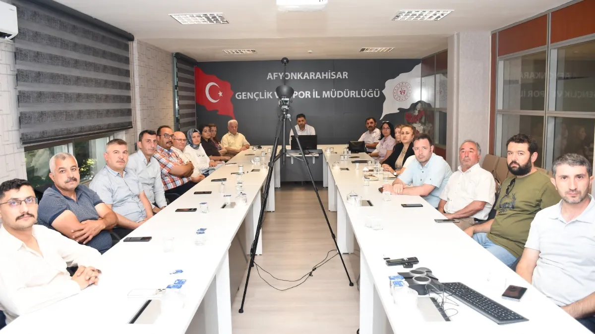 Yurt müdürlüklerinin yıl sonu değerlendirme toplantısı gerçekleştirildi