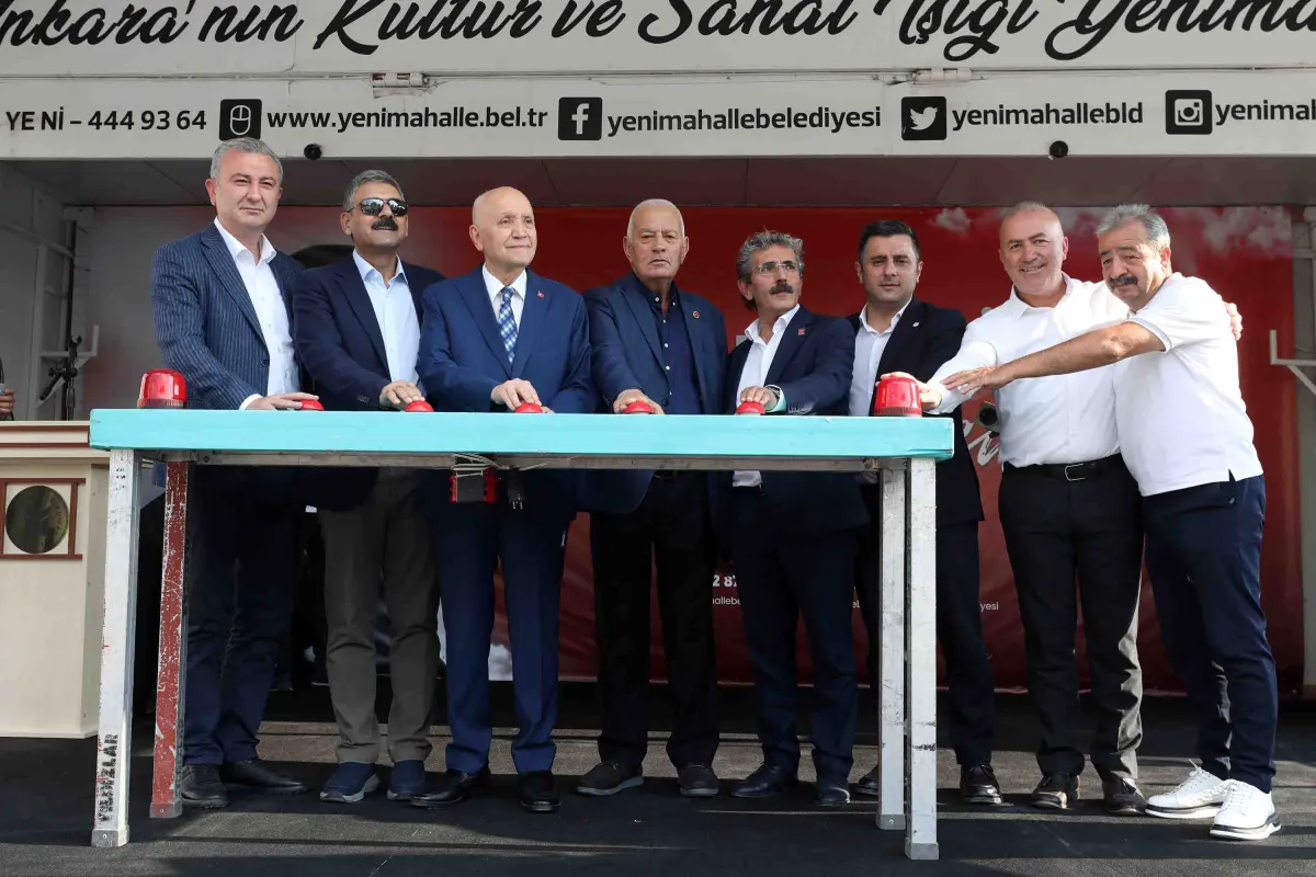 Ankara, Yenimahalle Belediyesi, Yahyalar Kültür Merkezi’nin Temelini Attı