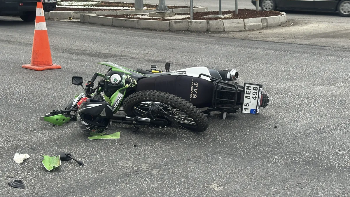 Burdur'da Otomobille Çarpışan Motosikletin Sürücüsü Belli oldu işte detaylar