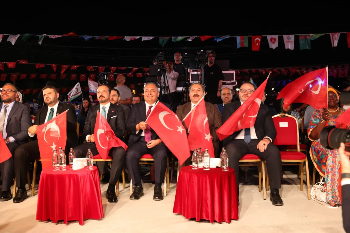 Keçiören’de Türk Dünyası Coşkusu: Kardeşlik ve Gönül Birliği Aynı Sahnede Buluştu