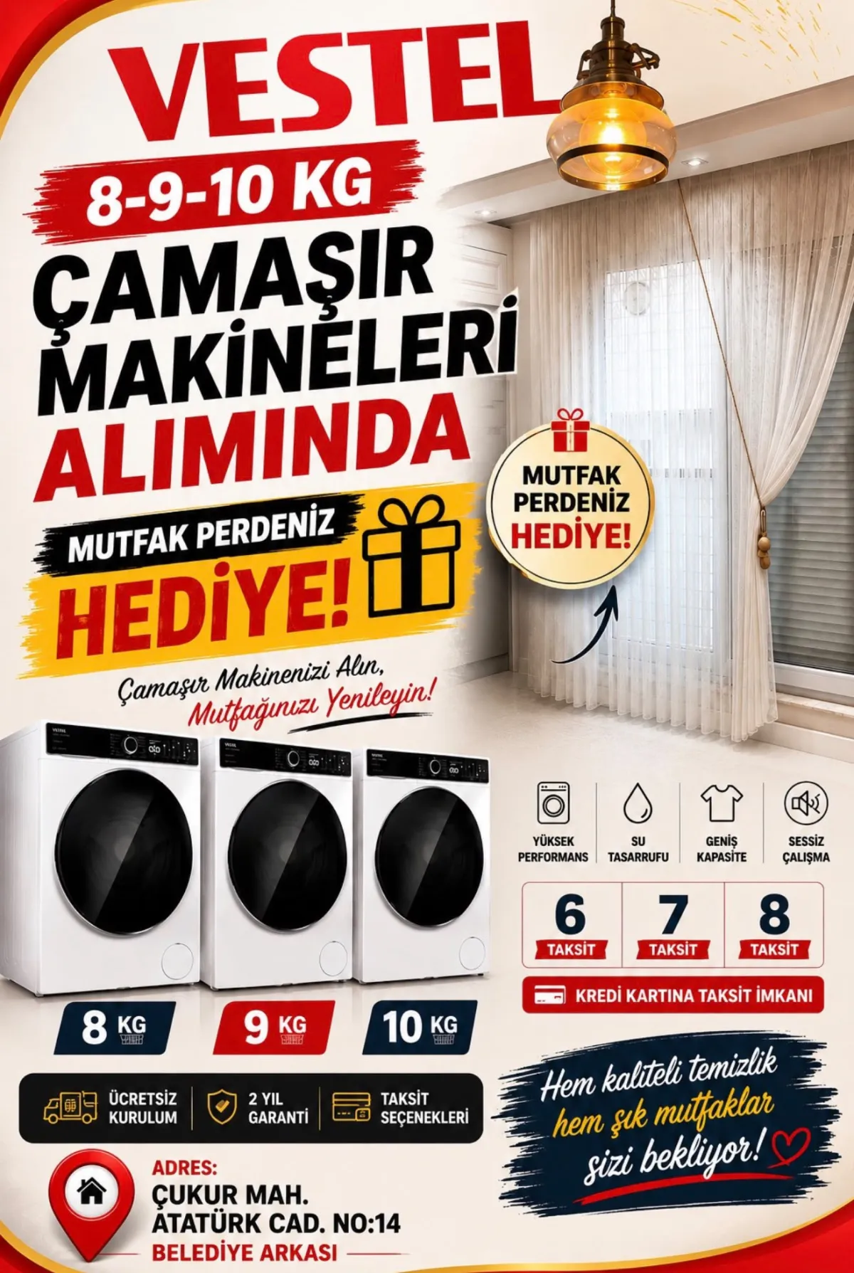 Bucak’ta Vestel’den Büyük Fırsat: Beyaz Eşyanı Al, Hediyeni Kap!