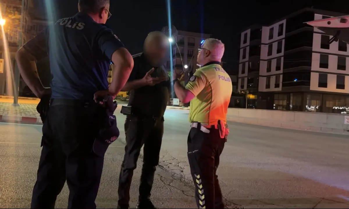 Burdur’da gece denetimi pahalıya patladı Baba-oğula ceza yağdı
