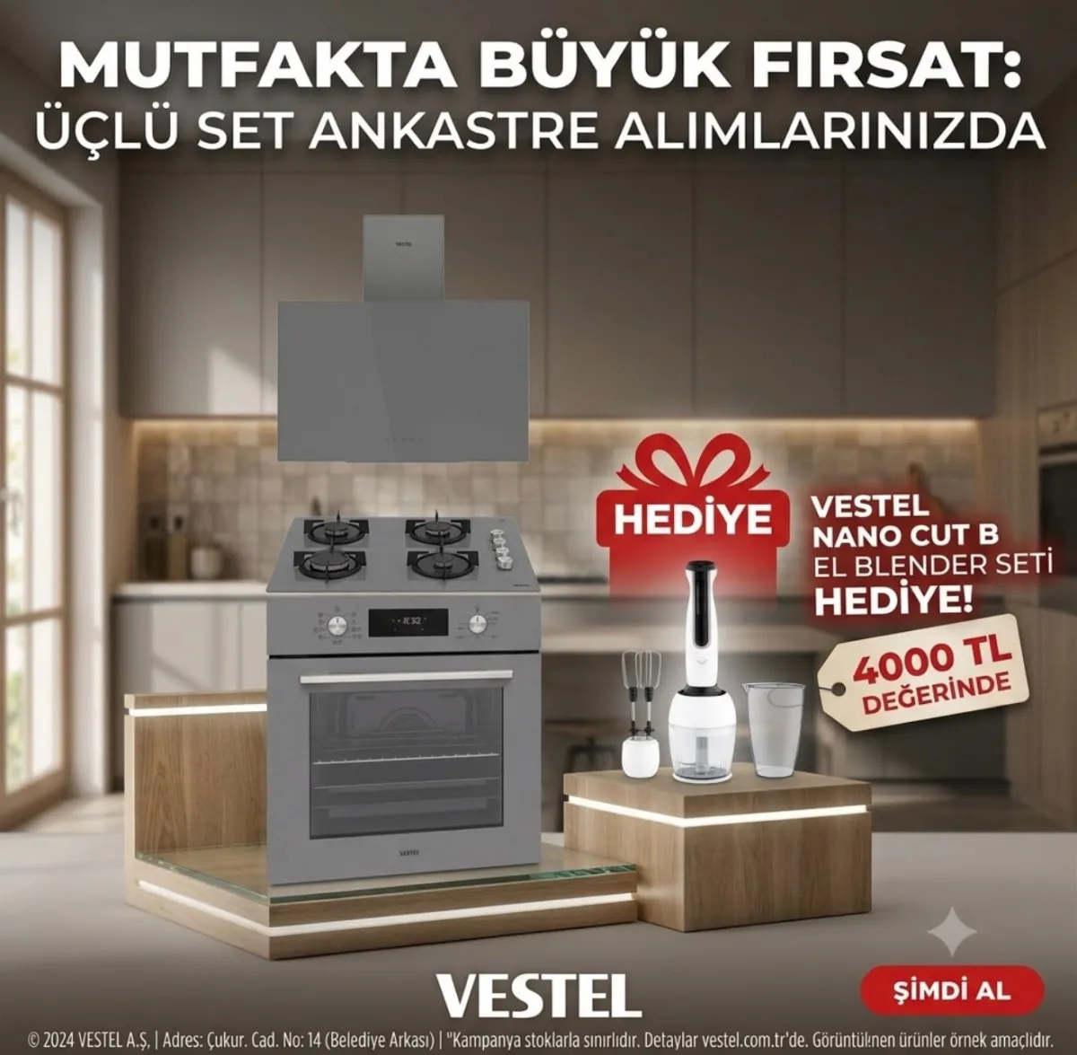Bucak’ta Vestel’den Büyük Fırsat: Beyaz Eşyanı Al, Hediyeni Kap!