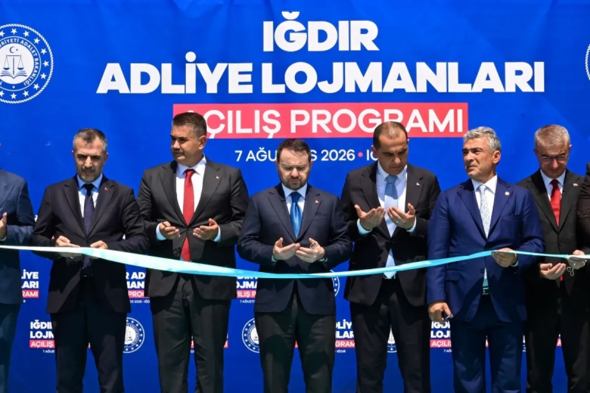 Bakan Gürlek Iğdır’da Adliye Lojmanlarının Açılışını Yaptı