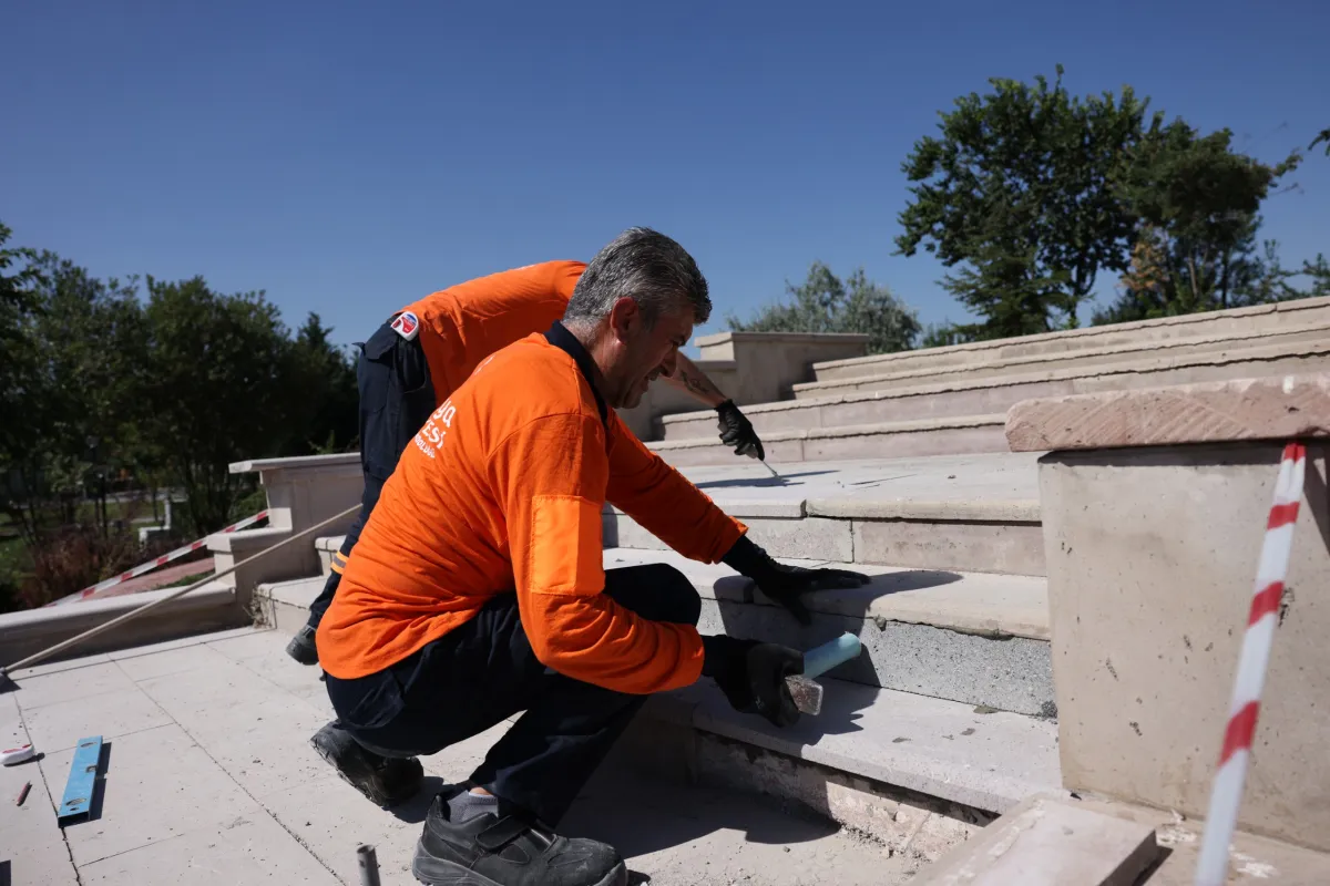 Çankaya Parklarında Bakım ve Onarım Seferberliği