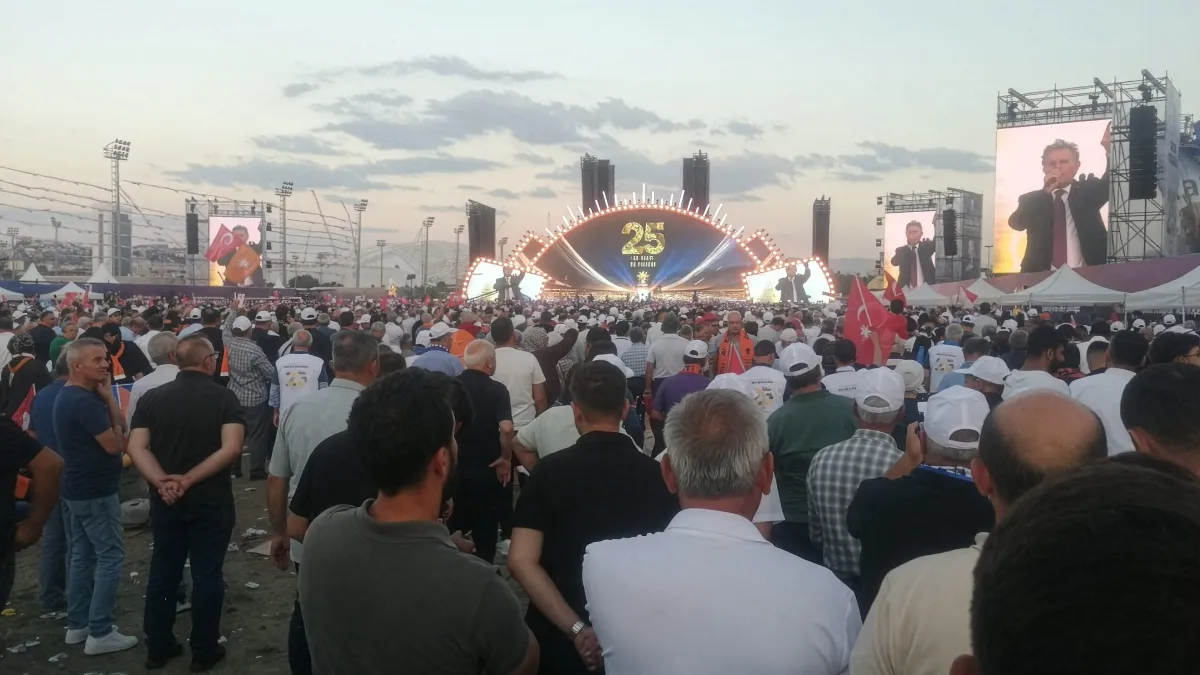 AK Parti 25. Kuruluş Yıl Dönümünü Ankara’da Kutladı