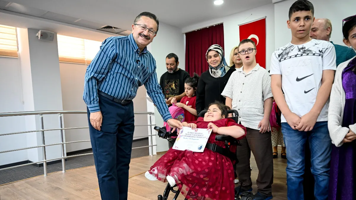 Ankara, Altındağ Engelsiz Yaşam Merkezi’nde Yaz Dönemi Coşkuyla Sona Erdi