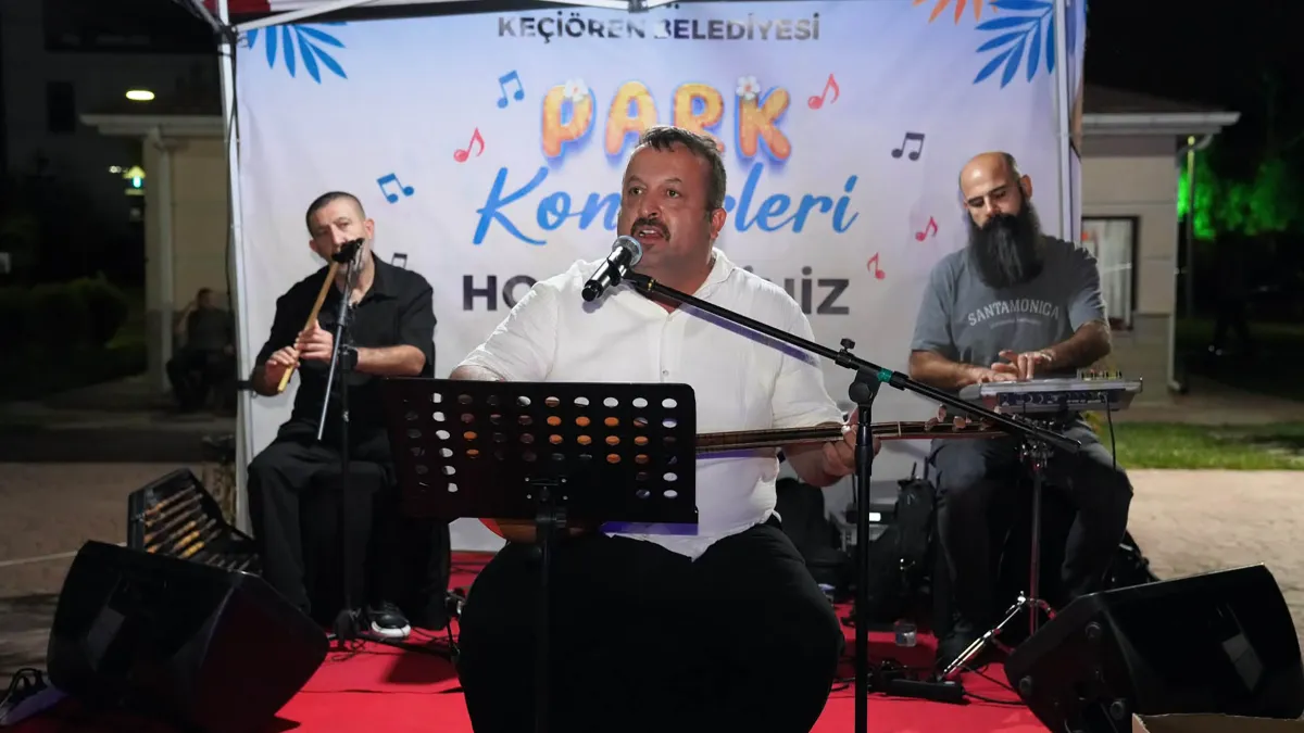 Ankara, Bağlum Mesire Alanı’nda Park Konseri Coşkusu