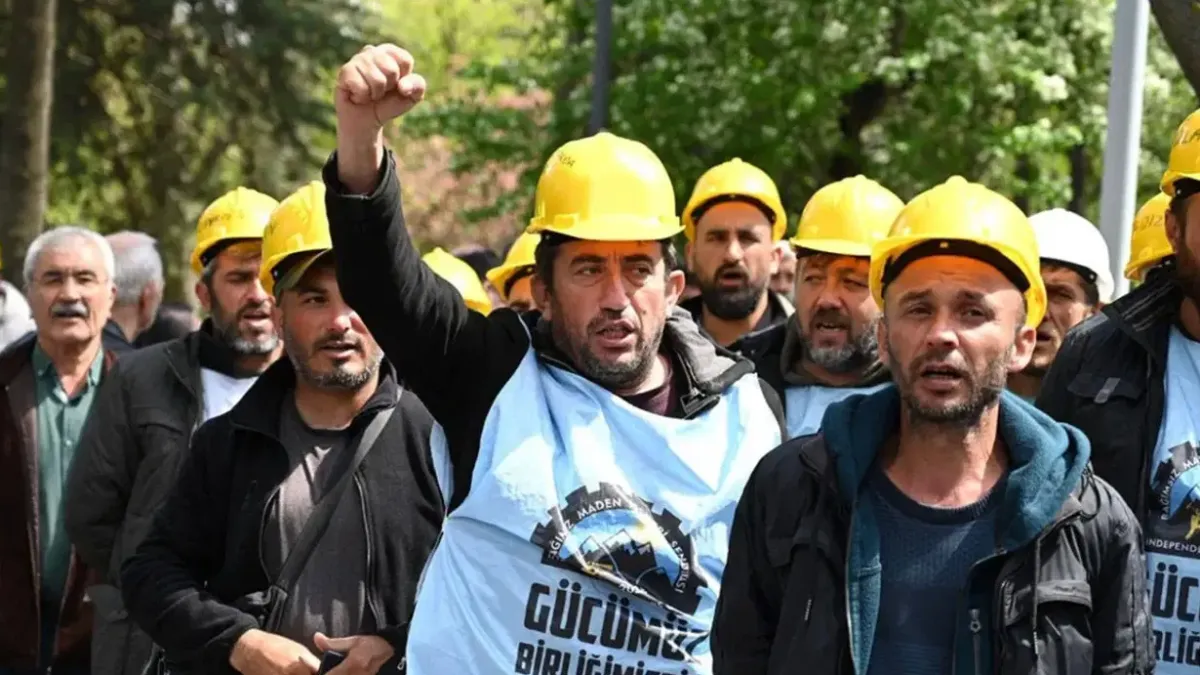 Ankara’da Maden İşçilerinin Eylemine 15 Günlük Yasak